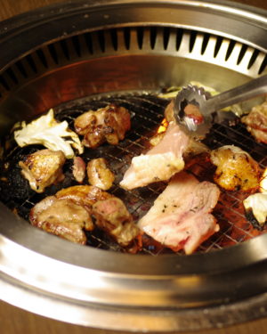 大和肉鶏とヤマトポークの焼き肉セット